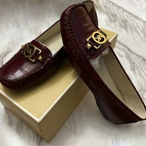 Micheal Kors Leather Loafers